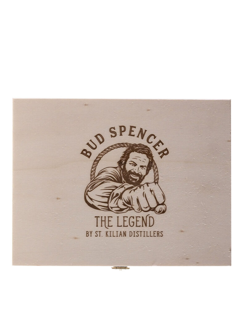 Holzbox Bud Spencer Minis Frontansicht