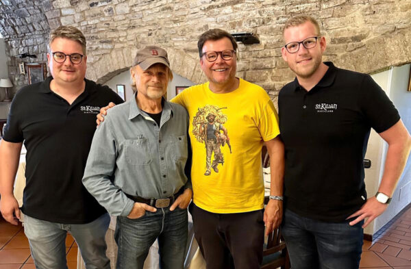 Terence Hill und das St. Kilian Team